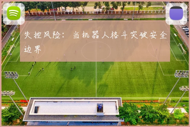 失控风险：当机器人格斗突破安全边界